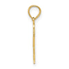 14K Boy Waving with Heart on Pocket Charm