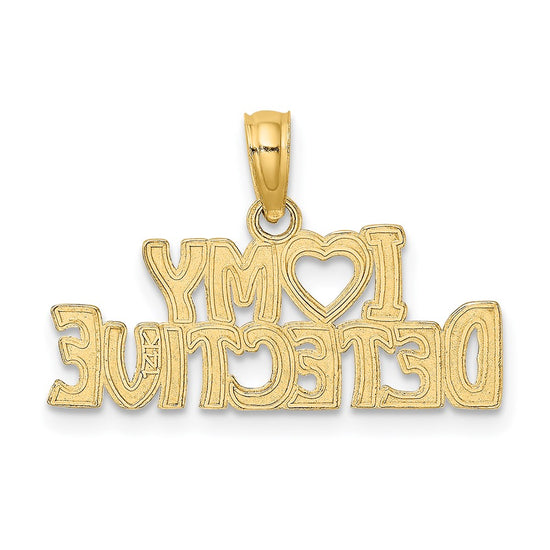 Gold Polished First Responder Pendants