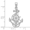 Gold Polished Anchor Pendants