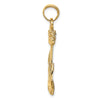 Gold Polished Anchor Pendants
