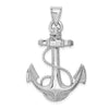 Gold Polished Anchor Pendants