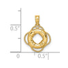14K 3-D Life Preserver Charm