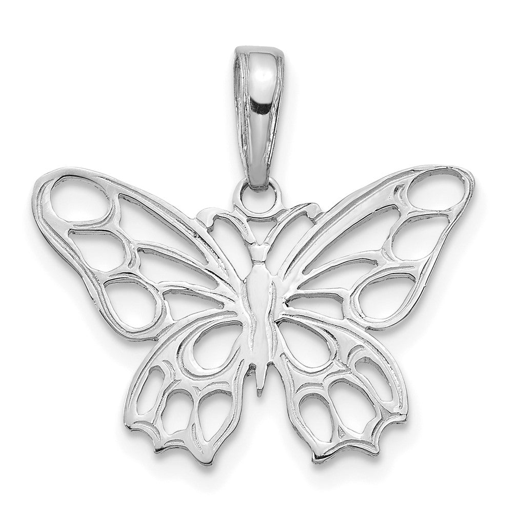 Gold Polished Butterfly Pendants