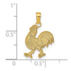 Gold Polished Eagle Pendants