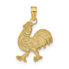 Gold Polished Eagle Pendants