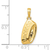 14K DOG BOWL Pendant
