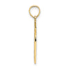 14K Comedy/Tragedy DRAMA in Frame Charm