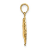 Gold Polished Bowling Pendants