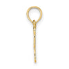 14K SOFTBALL MOM with Bat And Ball Charm