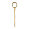 14K I HEART FOOTBALL with Helmet and Ball Charm