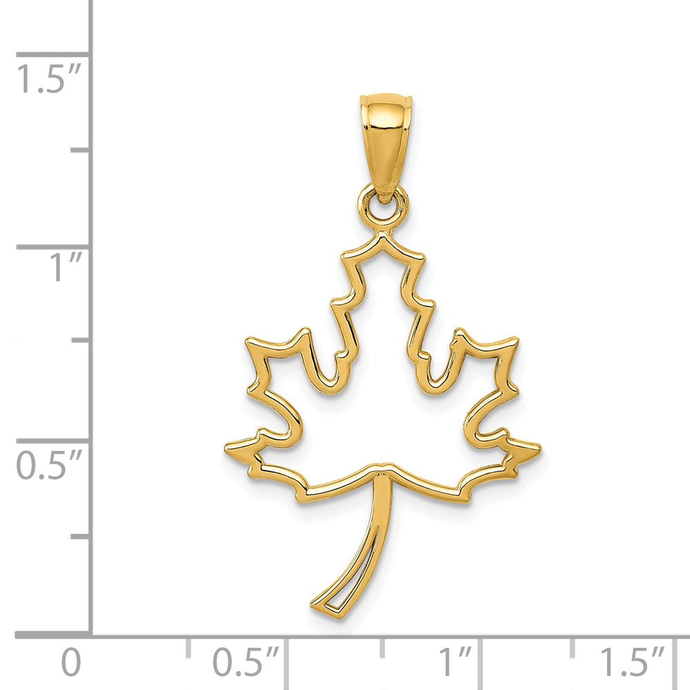 Gold Polished Flower Pendants