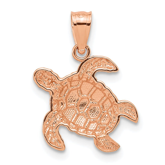 Gold Polished Turtle Pendants