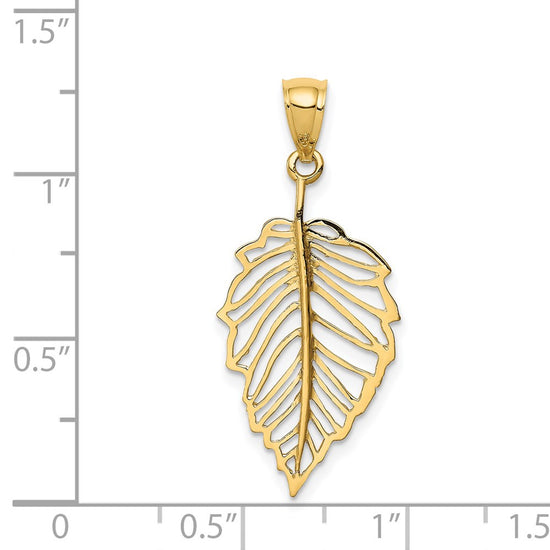 Gold Polished Flower Pendants