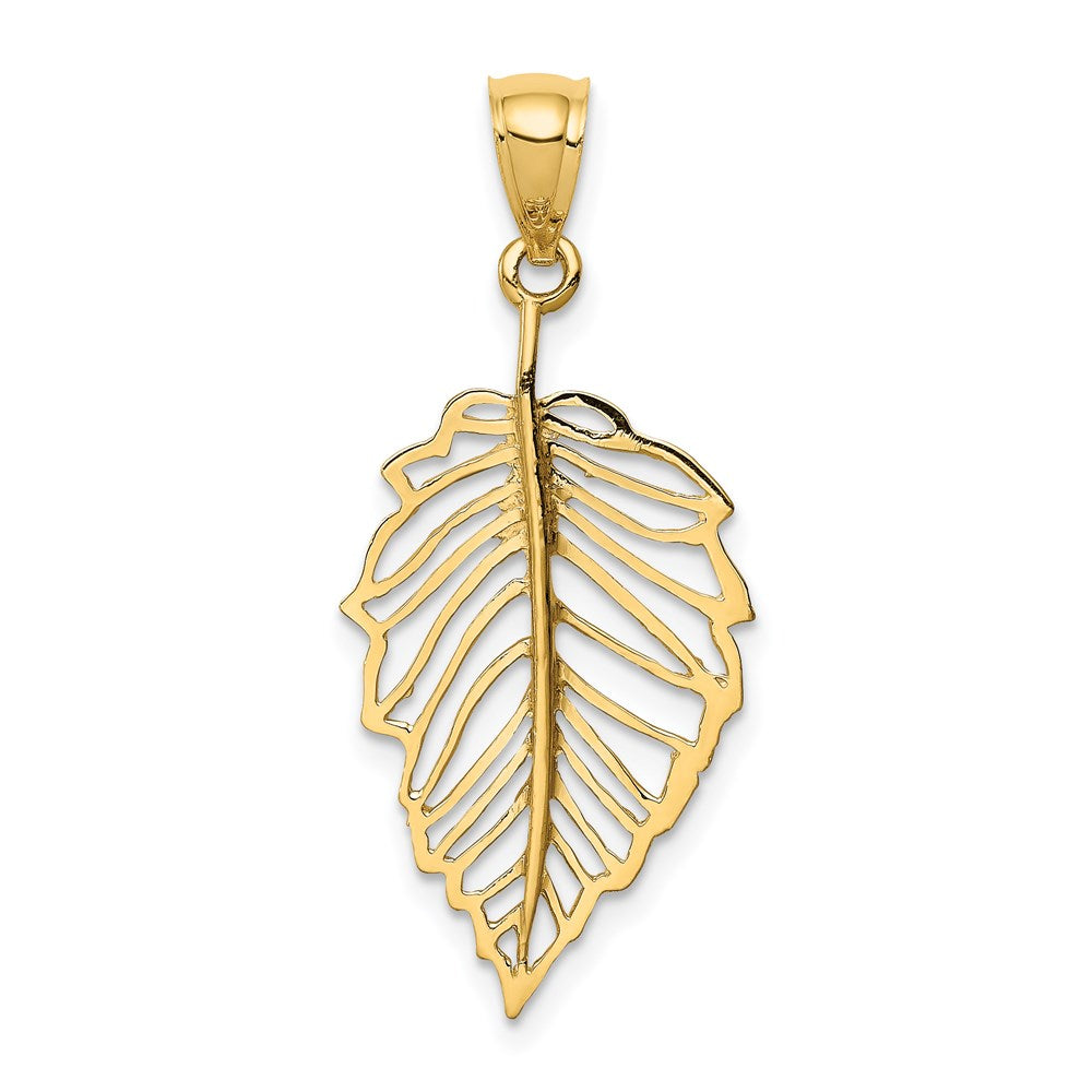 Gold Polished Flower Pendants
