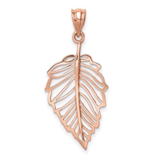 Gold Polished Flower Pendants