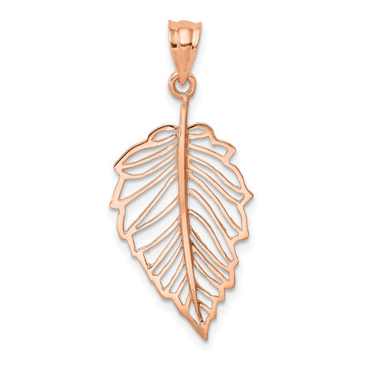 Gold Polished Flower Pendants