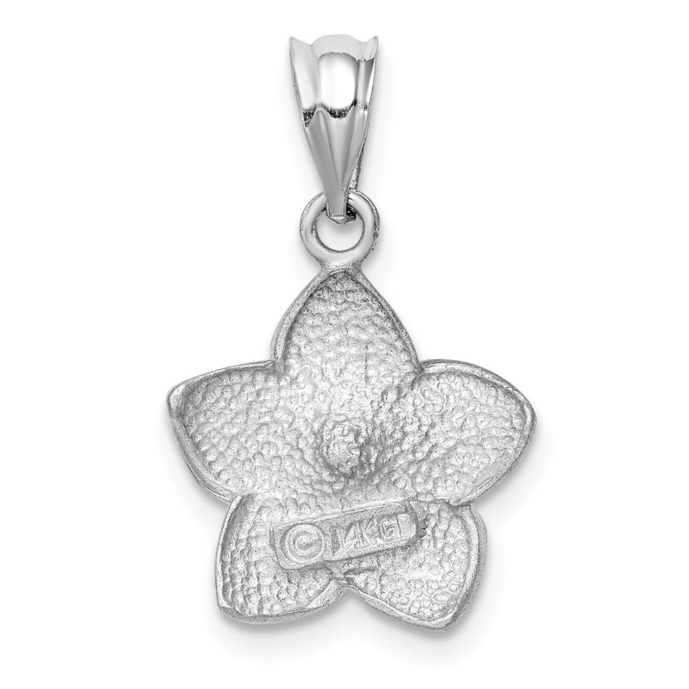 Gold Polished Flower Pendants
