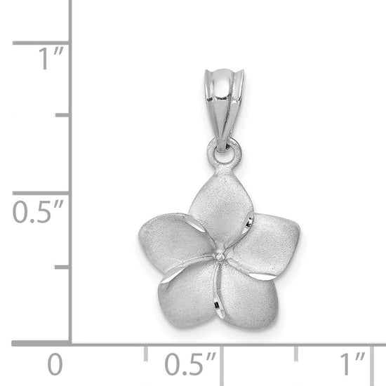 Gold Polished Flower Pendants