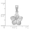 Gold Polished Flower Pendants