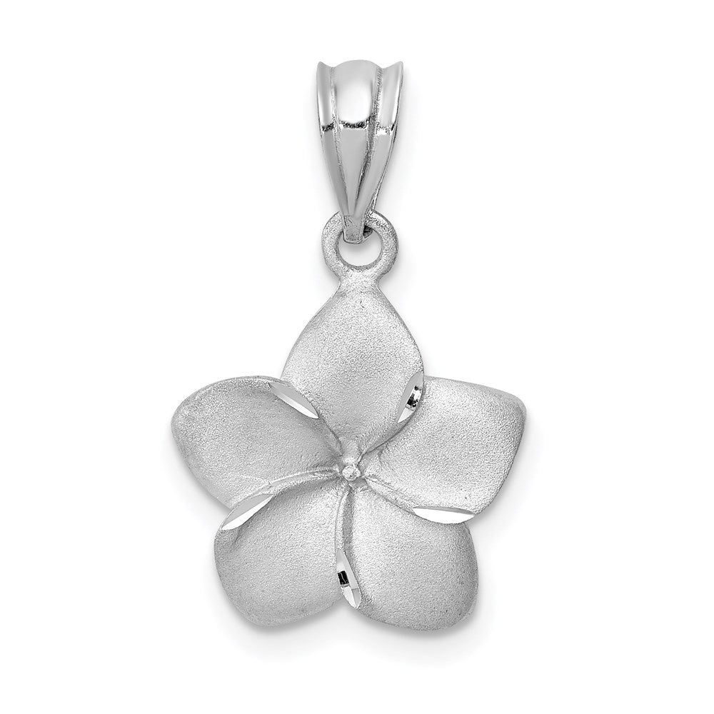 Gold Polished Flower Pendants