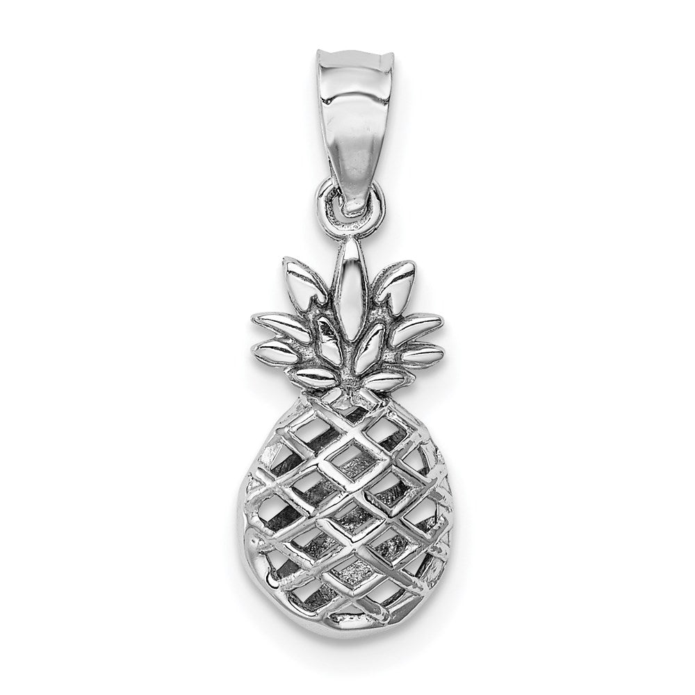Gold Polished Pineapple Pendants