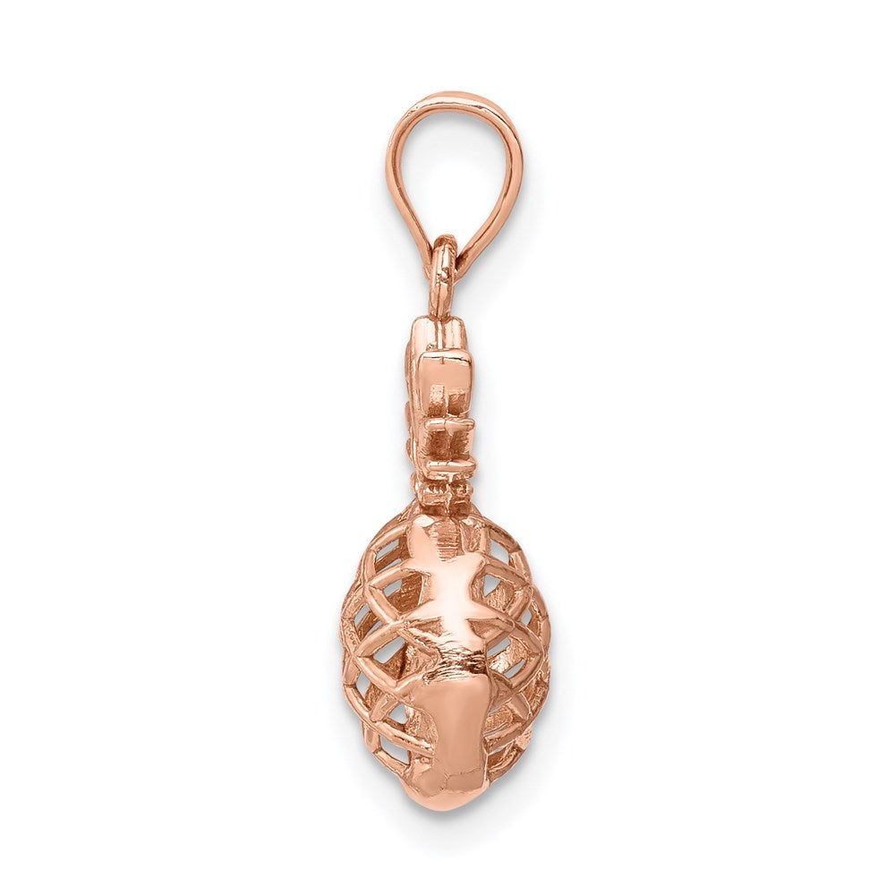 Gold Polished Pineapple Pendants