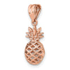 Gold Polished Pineapple Pendants