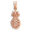 Gold Polished Pineapple Pendants
