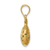 Gold Polished Pineapple Pendants