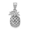 Gold Polished Pineapple Pendants