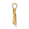 14K Polished Spider Pendant