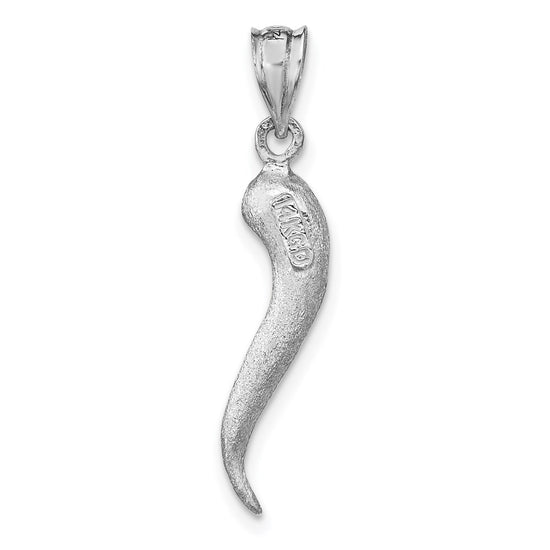 Gold Polished Italian Horn Pendants