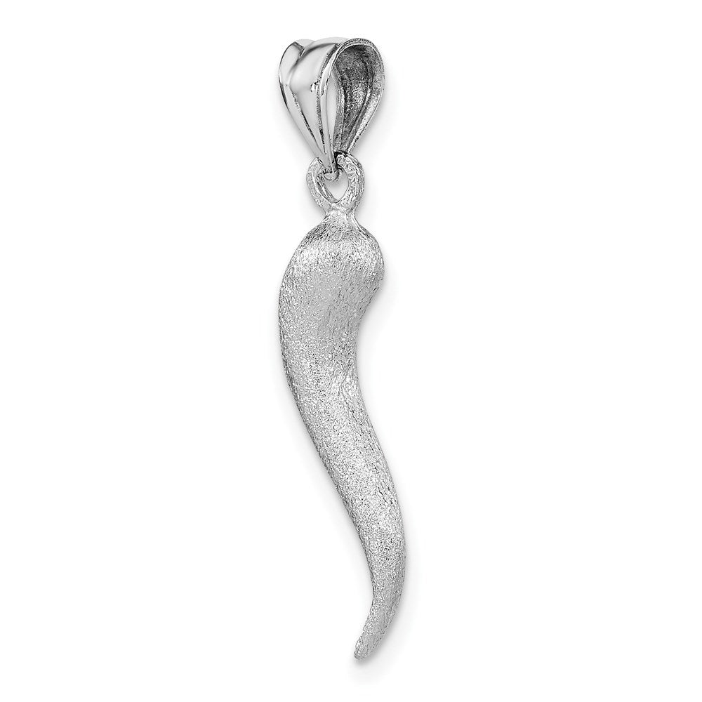 Gold Polished Italian Horn Pendants