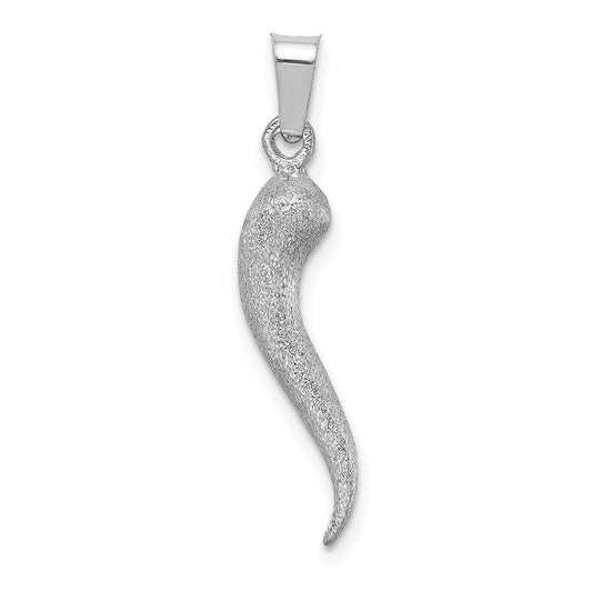 Gold Polished Italian Horn Pendants