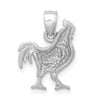 Gold Polished Rooster Pendants