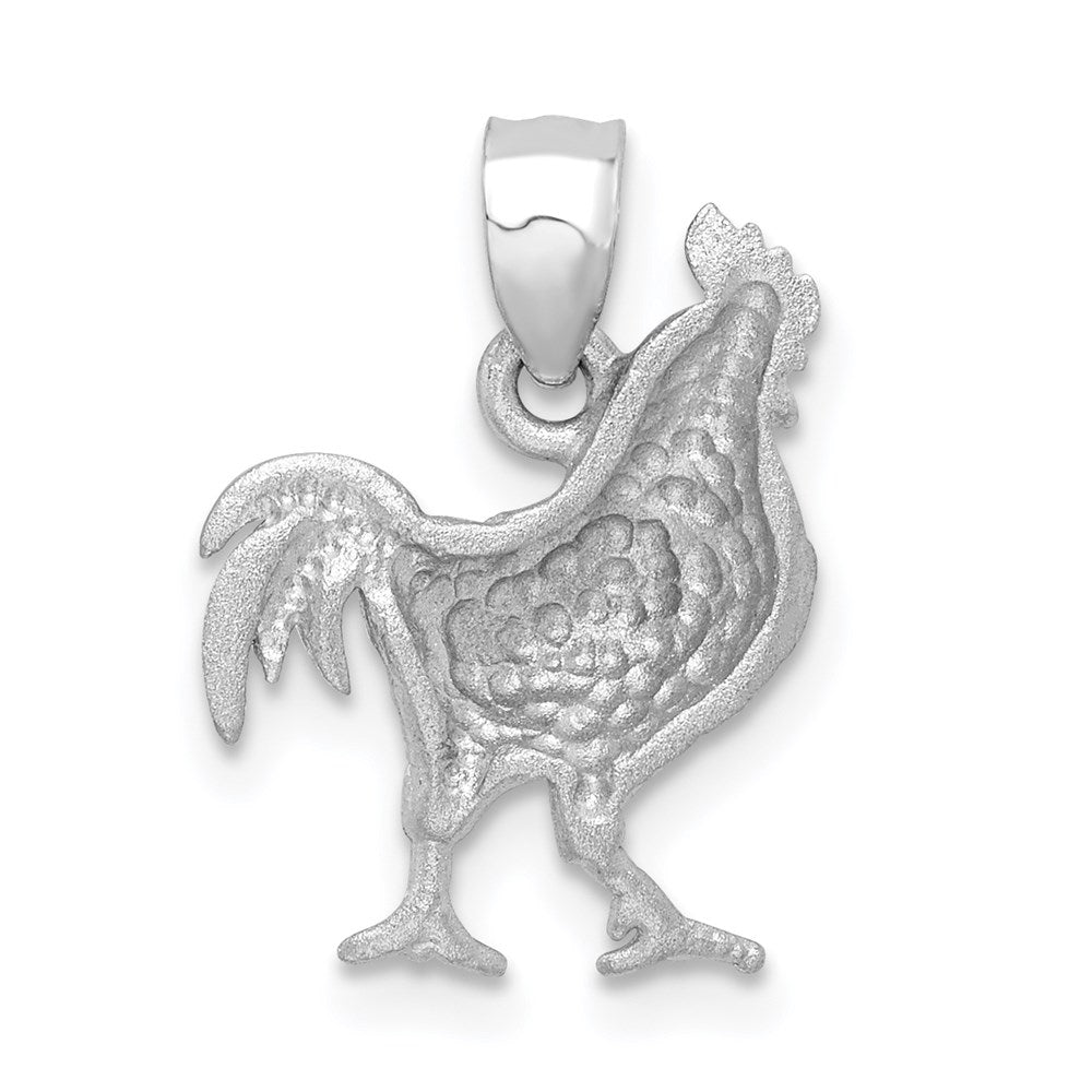 Gold Polished Rooster Pendants