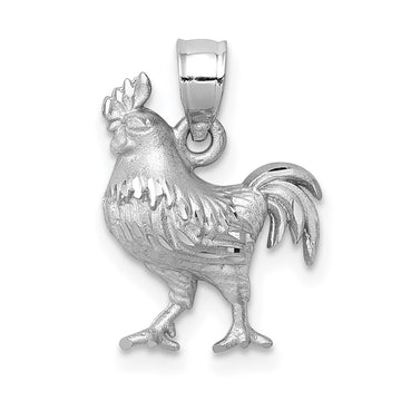 Gold Polished Rooster Pendants