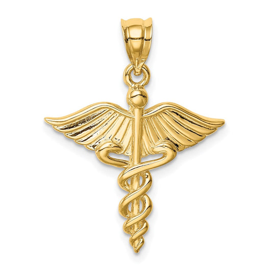 Gold Polished Medical Pendants