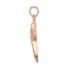 Gold Decorative Cross Pendant