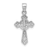 Gold Decorative Cross Pendant