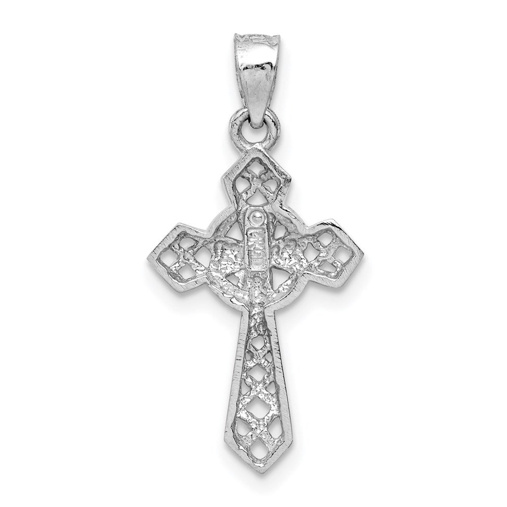 Gold Decorative Cross Pendant