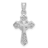 Gold Decorative Cross Pendant