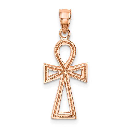 Gold Ankh Cross Pendants