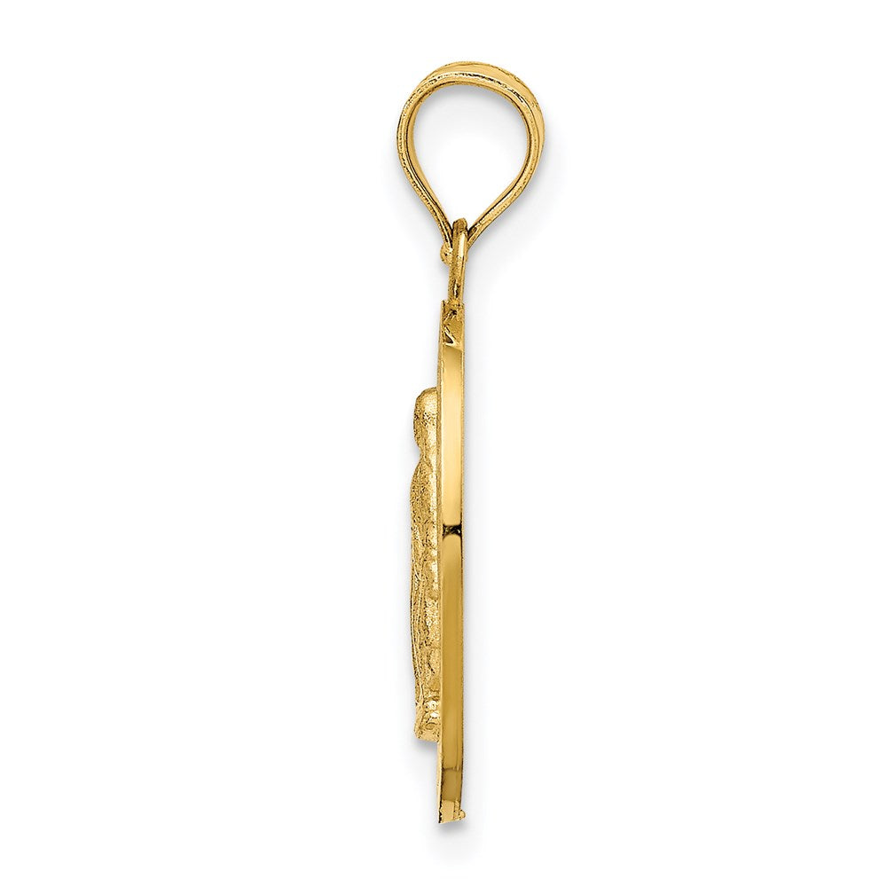 Gold Miraculous Medal Pendants