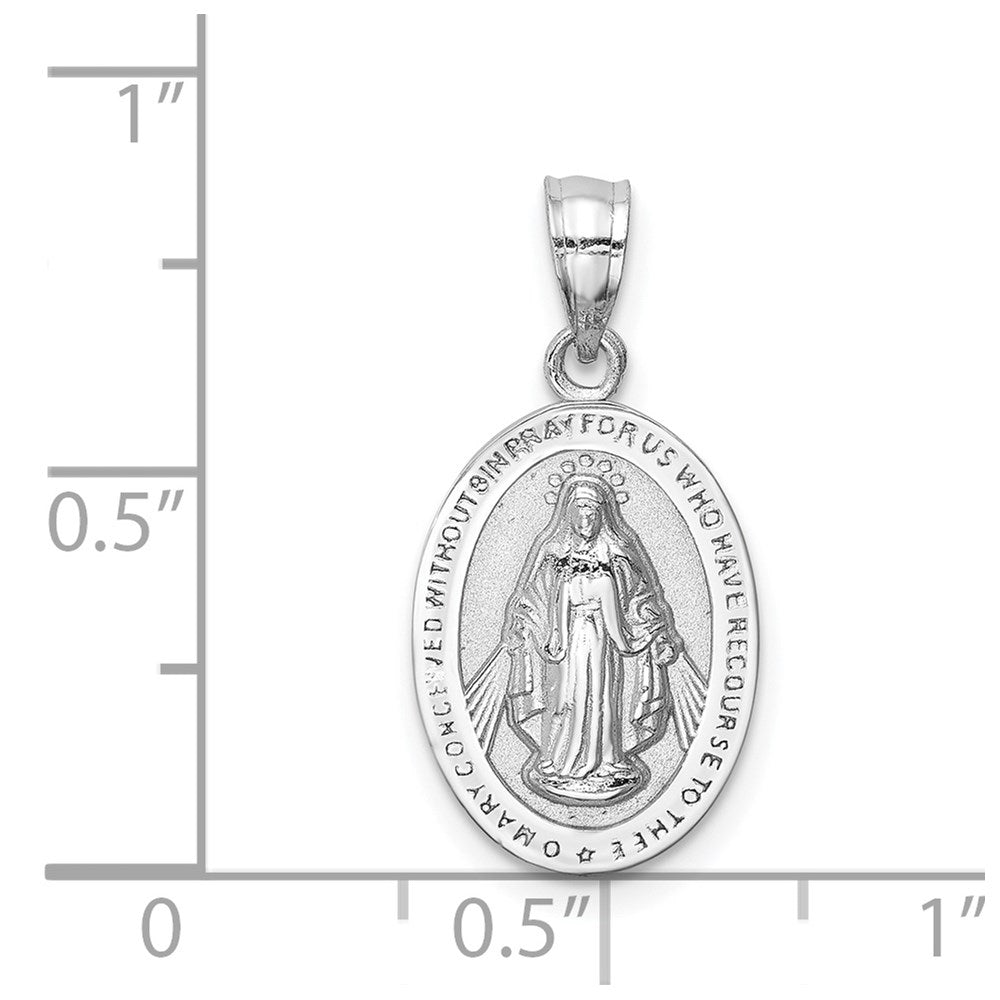 Gold Miraculous Medal Pendants