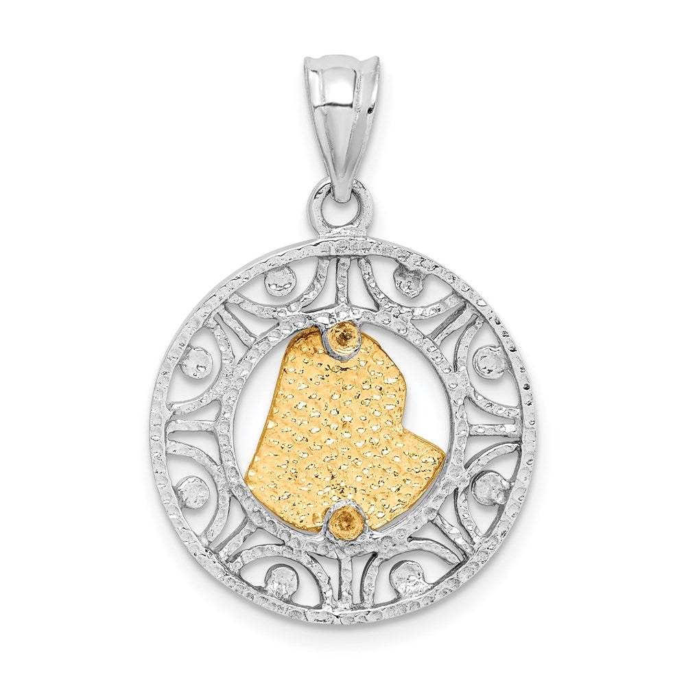 Gold Religious Medal Pendants