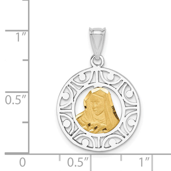 Gold Religious Medal Pendants