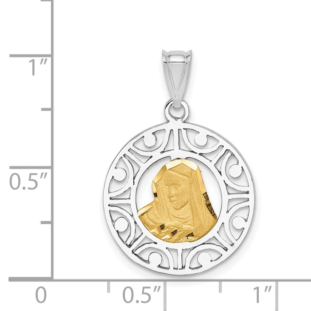 Gold Religious Medal Pendants