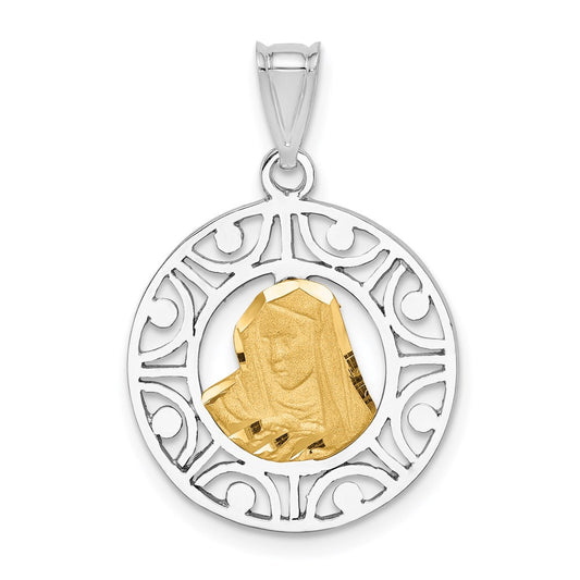Gold Religious Medal Pendants