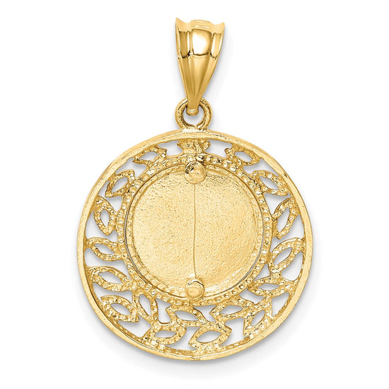 Gold Religious Medal Pendants